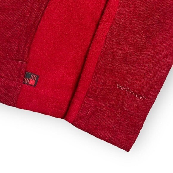 Woolrich Vintage Y2K Fleece Outdoor Designer Spring Hiking Jacket - Womens M - Picture 3 of 4